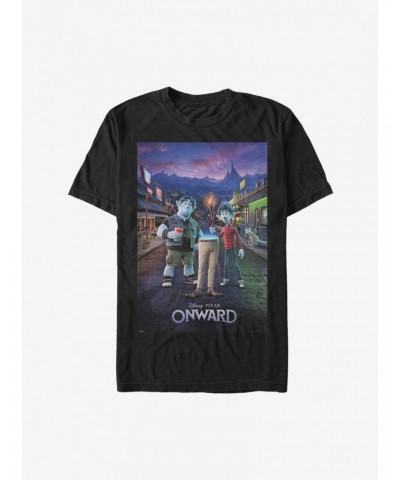 Disney Onward Dad Poster T-Shirt $6.69 T-Shirts