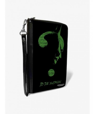 DC Comics The Batman Movie Batman Question Mark Pose Zip Around Wallet $13.96 Wallets