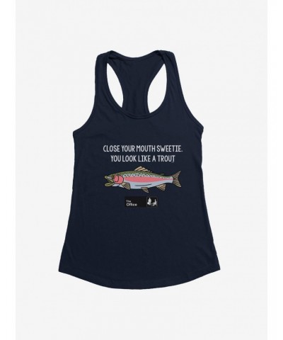 The Office Close Your Mouth Sweetie. Girls Tank $9.96 Tanks