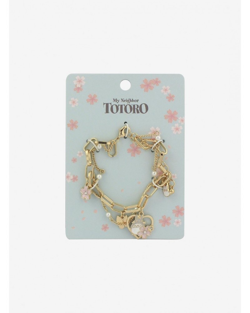 Studio Ghibli My Neighbor Totoro Sakura Icon Bracelet $4.91 Bracelets