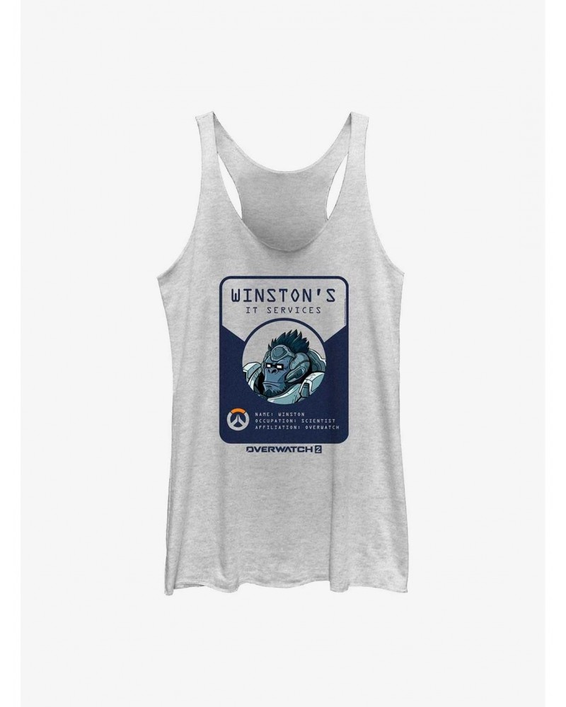 Overwatch 2 Winston's IT Services Girls Tank $6.71 Tanks