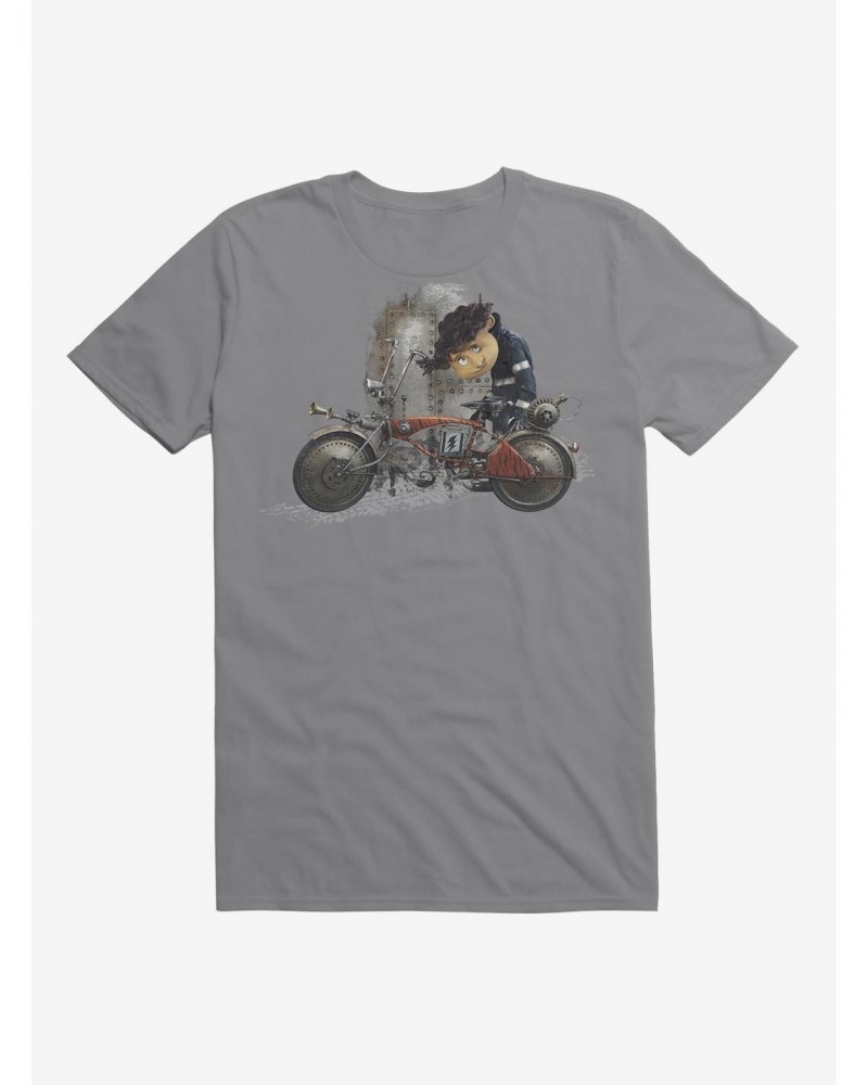 Coraline Wybie Biker T-Shirt $10.99 T-Shirts