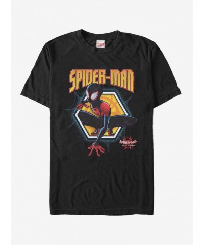 Marvel Spider-Man Spider-Verse Golden Miles T-Shirt $4.81 T-Shirts