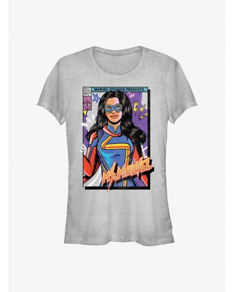 Marvel Ms. Marvel Cover Girls T-Shirt $6.97 T-Shirts