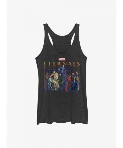 Marvel Eternals Group Repeating Girls Tank $10.36 Tanks