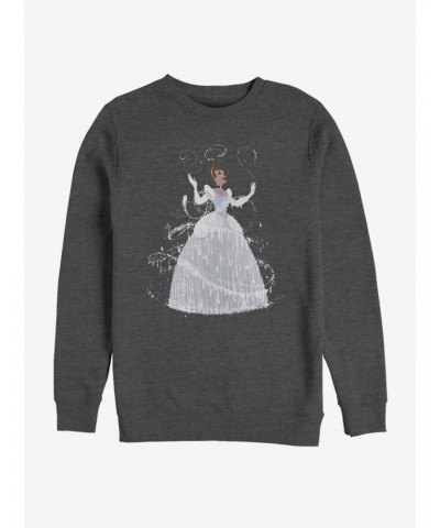 Disney Cinderella Classic Transformation Crew Sweatshirt $12.92 Sweatshirts