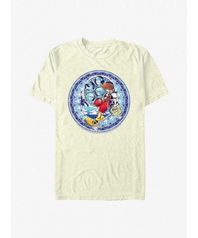 Disney Kingdom Hearts Stained Glass Sora T-Shirt $7.46 T-Shirts