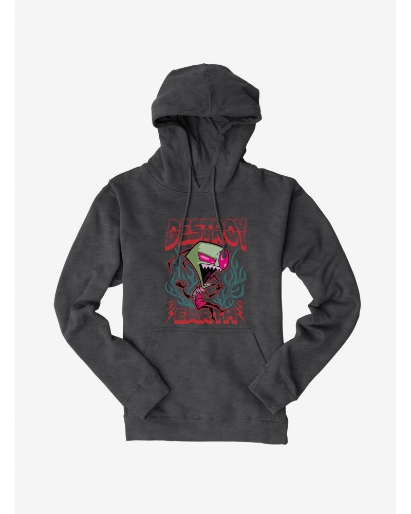 Invader Zim Unique Destroy Hoodie $14.37 Hoodies