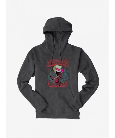 Invader Zim Unique Destroy Hoodie $14.37 Hoodies