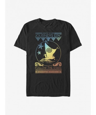 Disney Moana Follow The Stars T-Shirt $8.03 T-Shirts