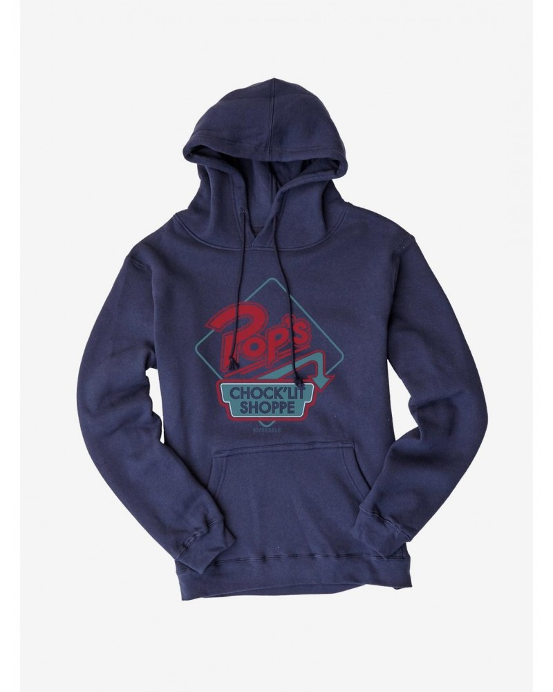 Riverdale Pop's Chock'Lit Shoppe Sign Hoodie $16.52 Hoodies