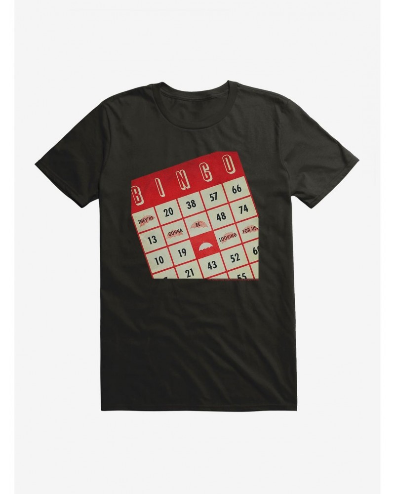 The Umbrella Academy Bingo Card T-Shirt $5.93 T-Shirts