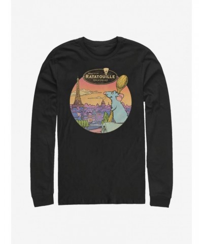 Disney Pixar Ratatouille Le Rat Parisian Long-Sleeve T-Shirt $10.26 T-Shirts