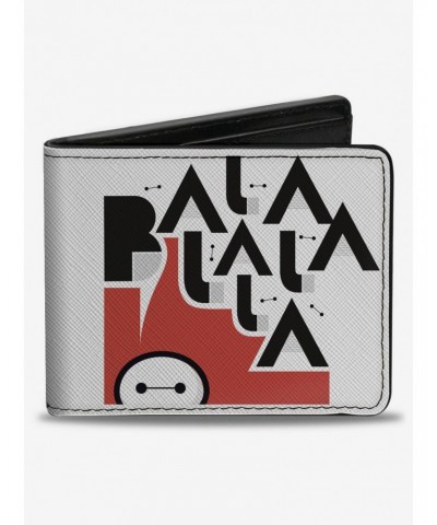 Disney Big Hero 6 Baymax Ba La La Collage Bifold Wallet $8.76 Wallets