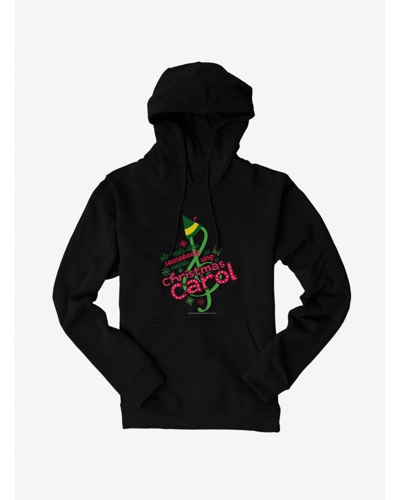 Elf Somebody Needs To Sing A Christmas Carol Hoodie $13.47 Hoodies