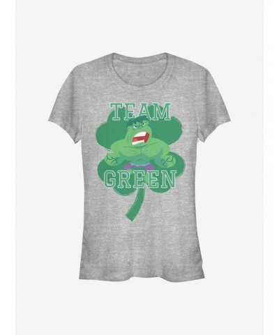 Marvel The Hulk Green Hulk Girls T-Shirt $8.17 T-Shirts