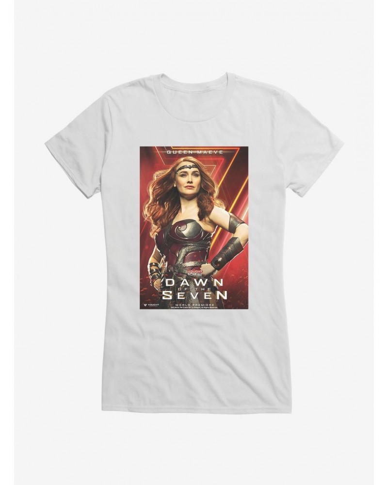 The Boys Dawn Of The Seven Queen Maeve Poster Girls T-Shirt $8.57 T-Shirts