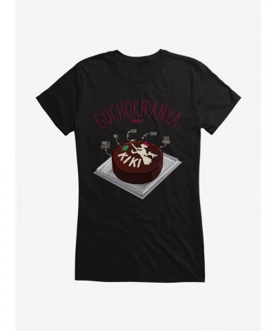 Studio Ghibli Kiki's Delivery Service Guchokipanya Bakery Coco Cake Ingredients Girls T-Shirt $7.37 T-Shirts