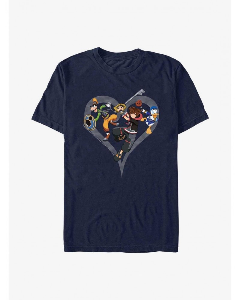 Disney Kingdom Hearts Sora Goofy Donald T-Shirt $9.18 T-Shirts