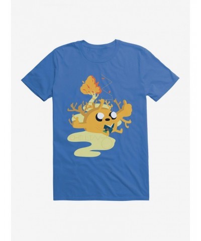 Adventure Time Jake Chillin T-Shirt $7.65 T-Shirts