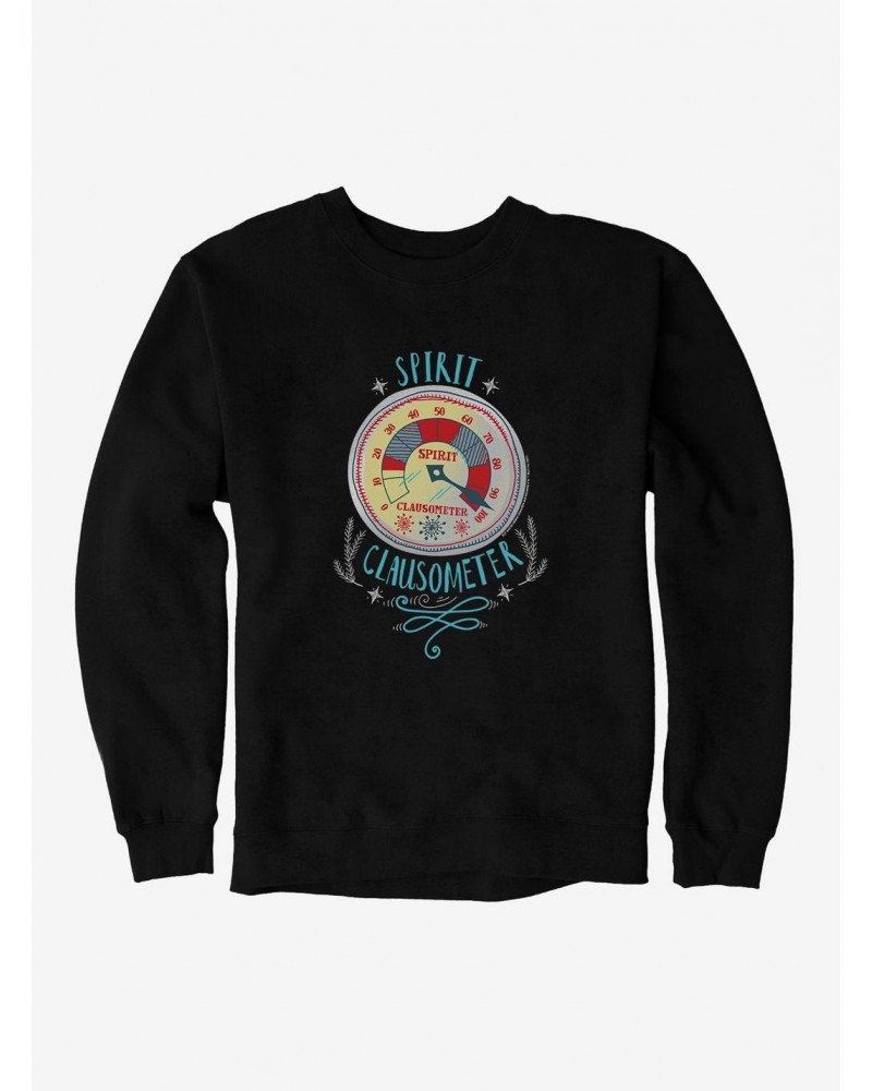 Elf Spirit Clausometer Sweatshirt $14.76 Sweatshirts