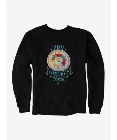 Elf Spirit Clausometer Sweatshirt $14.76 Sweatshirts