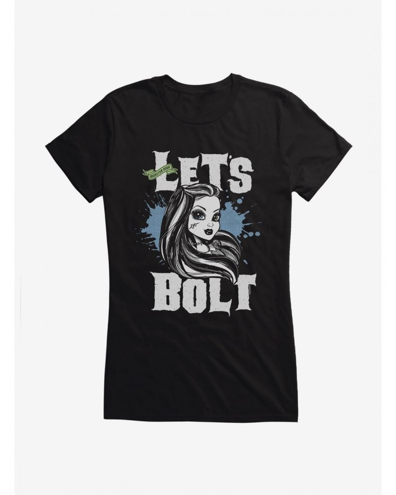 Monster High Let's Bolt Girls T-Shirt $8.37 T-Shirts