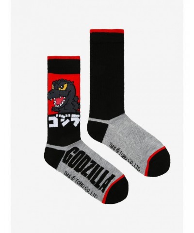 Godzilla Chibi Crew Socks $2.10 Socks