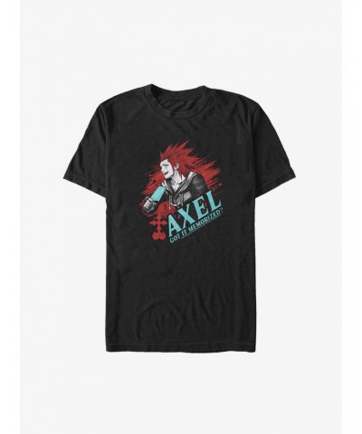 Disney Kingdom Hearts Axel Sea-Salt Ice Cream Big & Tall T-Shirt $11.24 T-Shirts