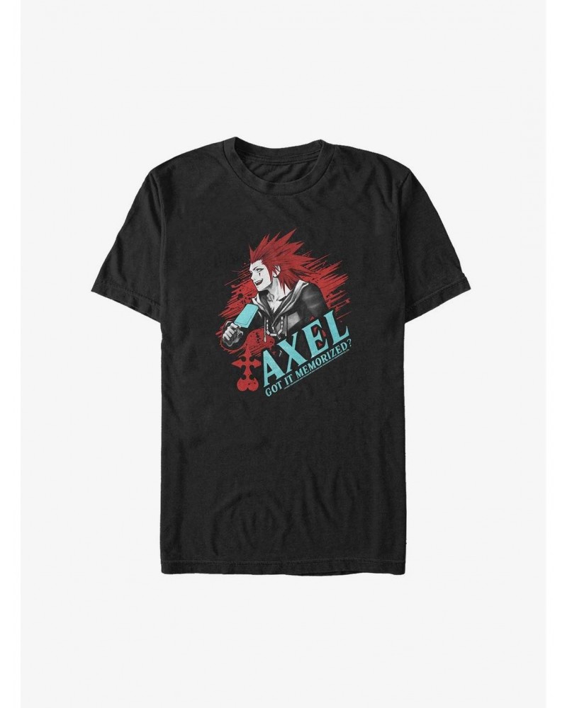 Disney Kingdom Hearts Axel Sea-Salt Ice Cream Big & Tall T-Shirt $11.24 T-Shirts