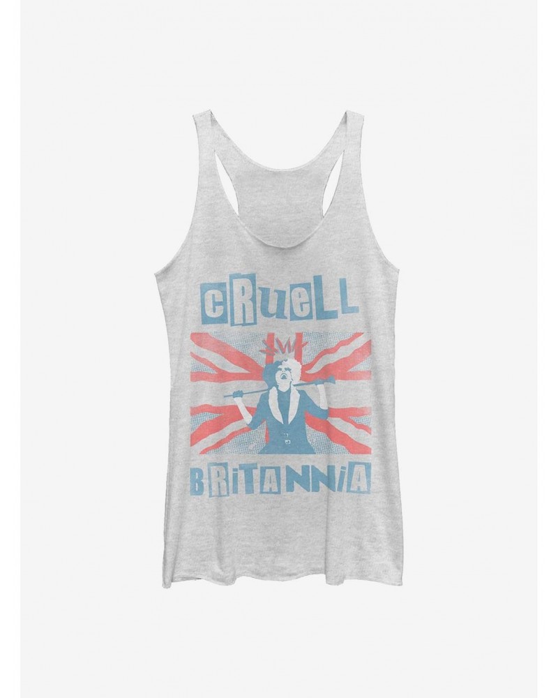 Disney Cruella Cruell Britannia Girls Tank $9.58 Tanks