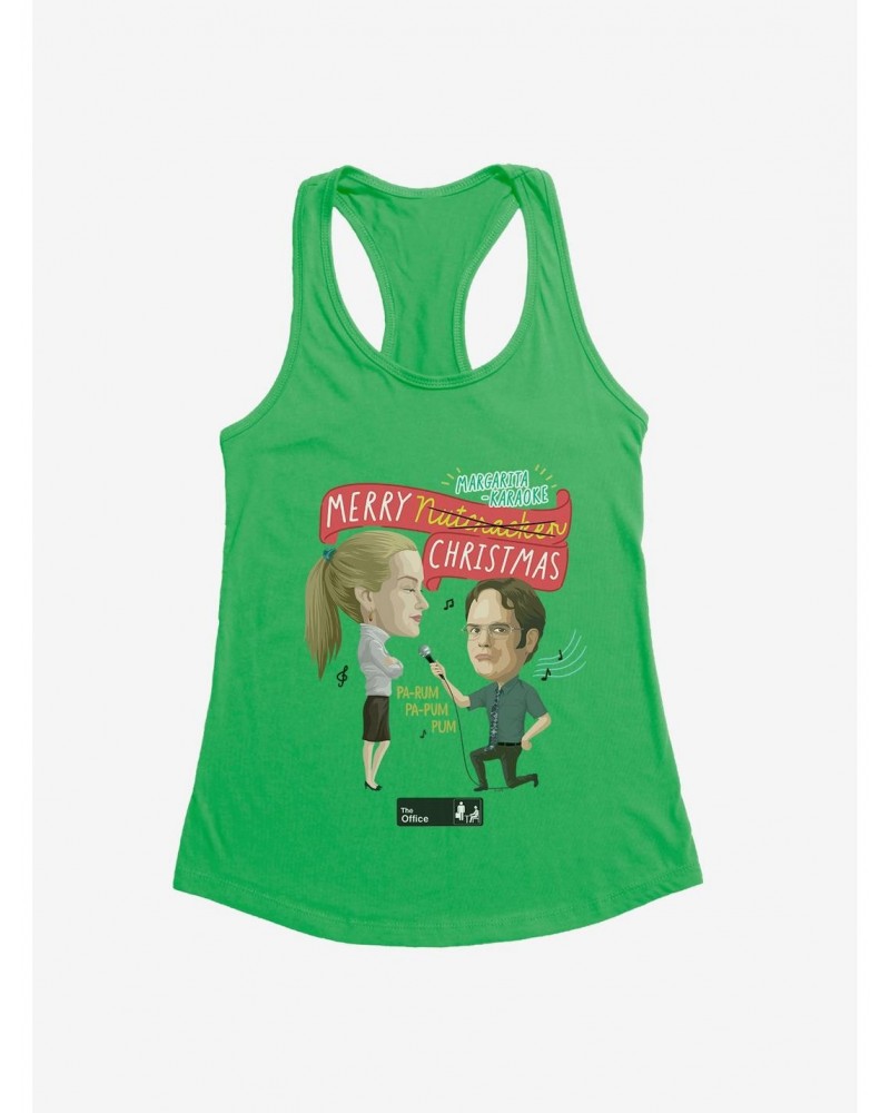 The Office Margarita-Karaoke Christmas Girls Tank $6.77 Tanks