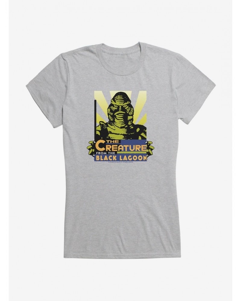 Creature From The Black Lagoon Poster Girls T-Shirt $10.46 T-Shirts