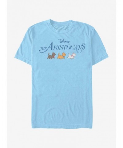 Disney The Aristocats Kitten Walk Logo T-Shirt $10.99 T-Shirts