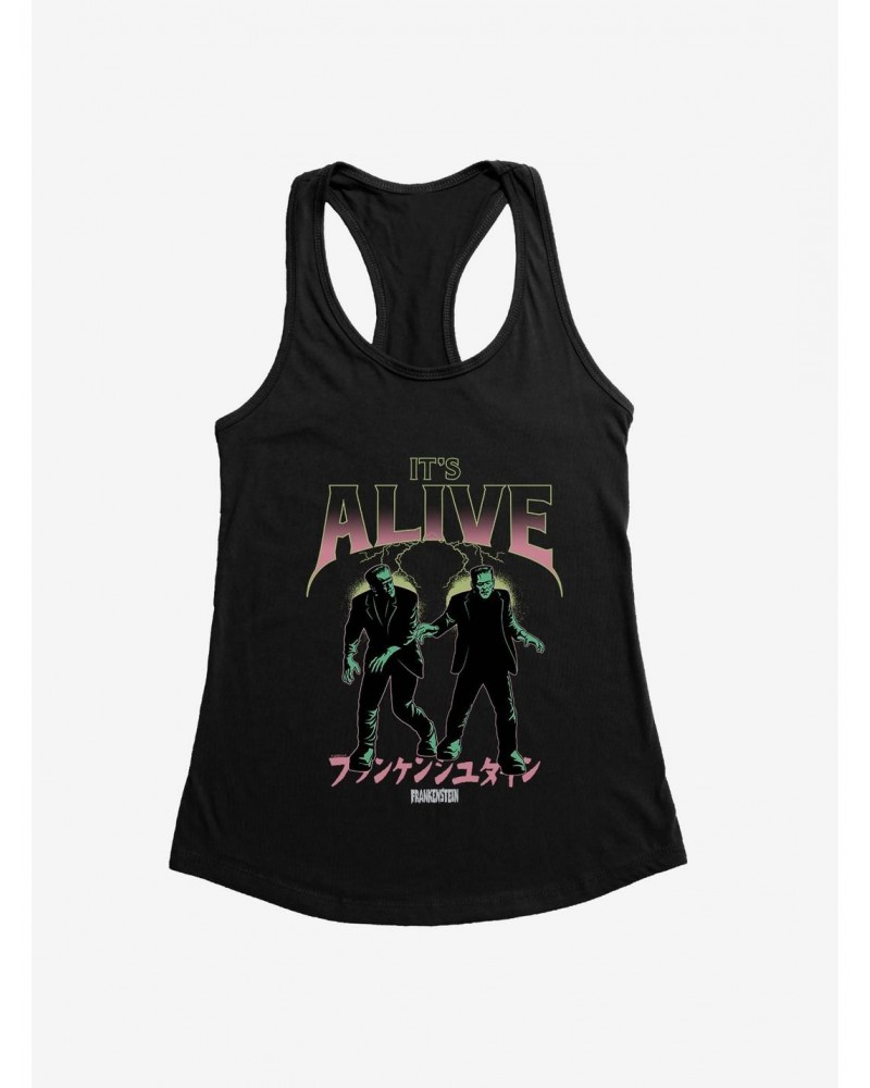 Universal Monsters Frankenstein It's Alive Girls Tank $6.37 Tanks