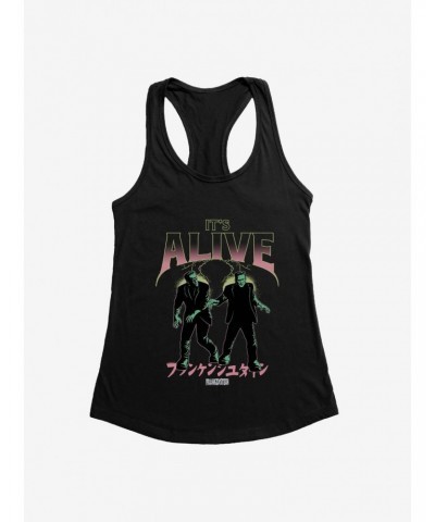 Universal Monsters Frankenstein It's Alive Girls Tank $6.37 Tanks