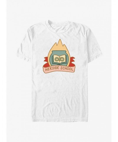 Disney The Owl House Hexside School Logo T-Shirt $7.77 T-Shirts