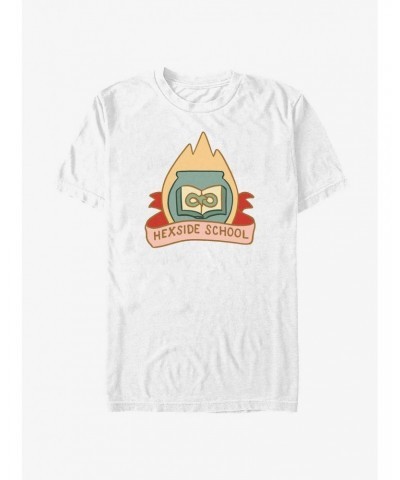 Disney The Owl House Hexside School Logo T-Shirt $7.77 T-Shirts