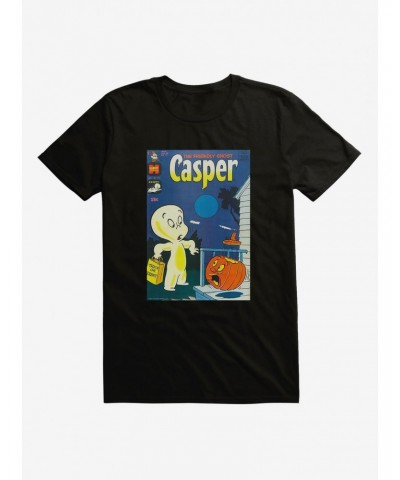 Casper The Friendly Ghost Trick Or Treat Comic Cover T-Shirt $8.13 T-Shirts