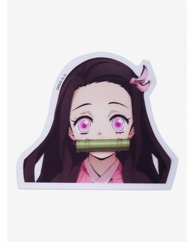 Demon Slayer: Kimetsu No Yaiba Nezuko Lenticular Car Decal $3.20 Decals