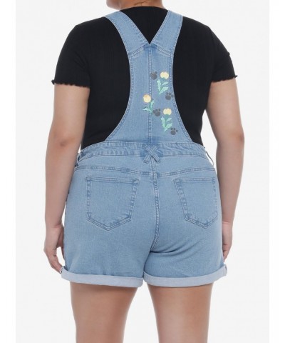 Studio Ghibli Kiki's Delivery Service Jiji & Lily Flower Shortalls Plus Size $18.69 Shortalls