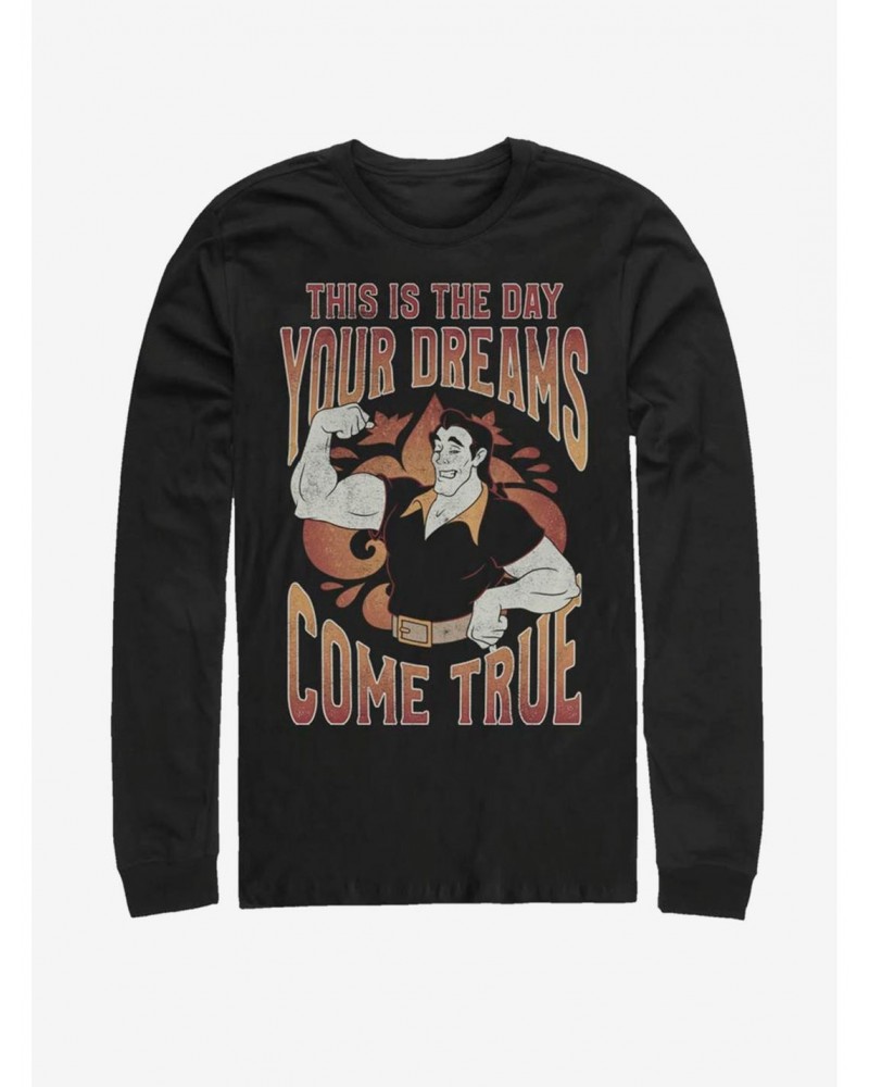 Disney Gaston Dreams Long-Sleeve T-Shirt $11.05 T-Shirts