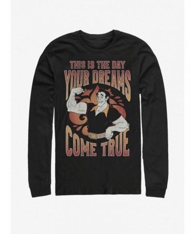 Disney Gaston Dreams Long-Sleeve T-Shirt $11.05 T-Shirts