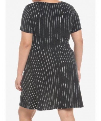 The Nightmare Before Christmas Jack Skellington Dress Plus Size $17.24 Dresses