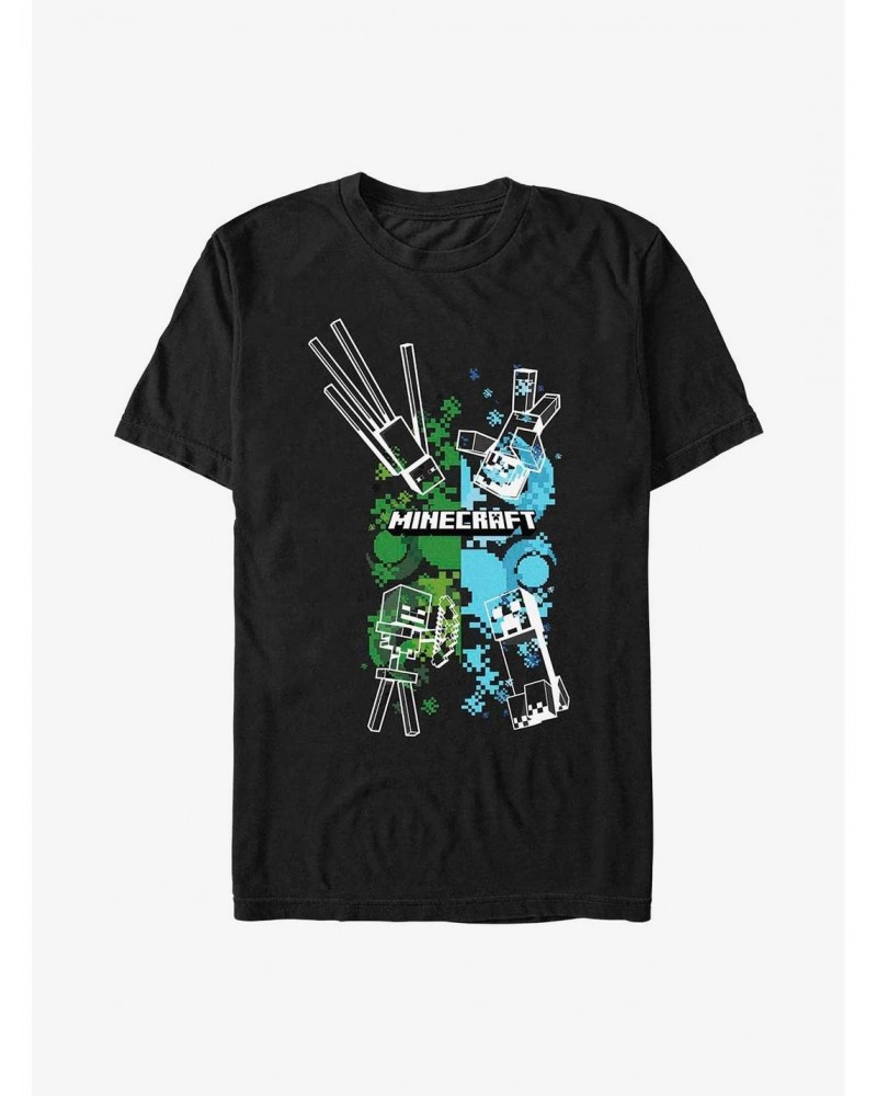 Minecraft Clash of Mobs T-Shirt $7.27 T-Shirts