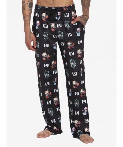 My Hero Academia Chibi Trio Pajama Pants $7.77 Pants