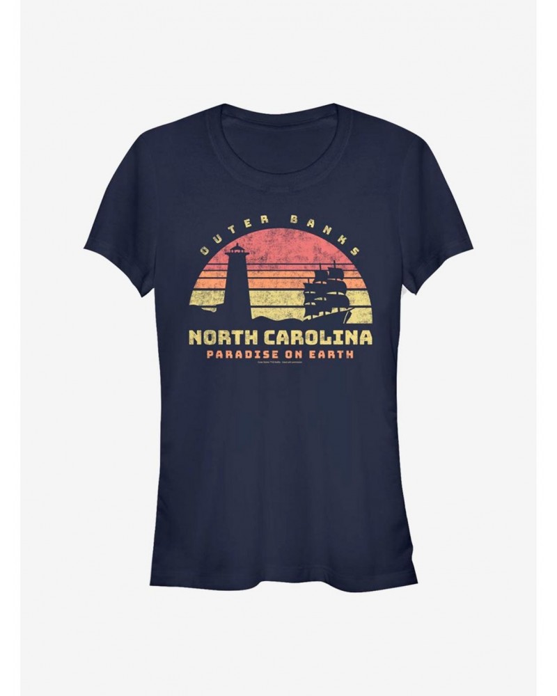 Outer Banks NC Tourist Girls T-Shirt $5.23 T-Shirts