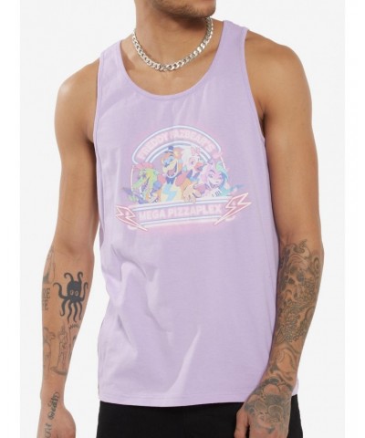 Five Nights At Freddy's Lavender Tank Top $7.97 Tops