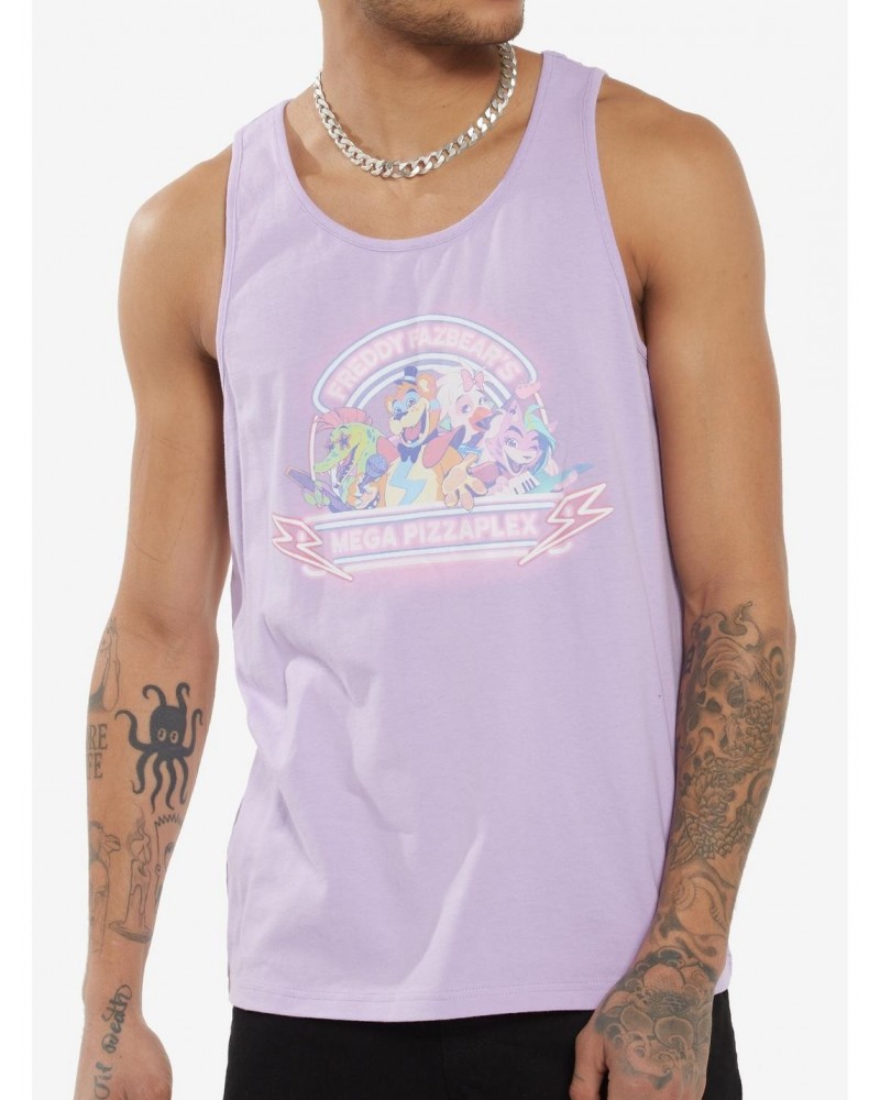 Five Nights At Freddy's Lavender Tank Top $7.97 Tops