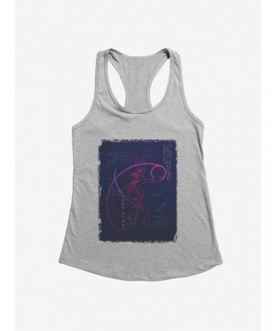 Space Jam: A New Legacy Bugs Bunny Tune Squad Digital Sketch Girls Tank $7.97 Tanks